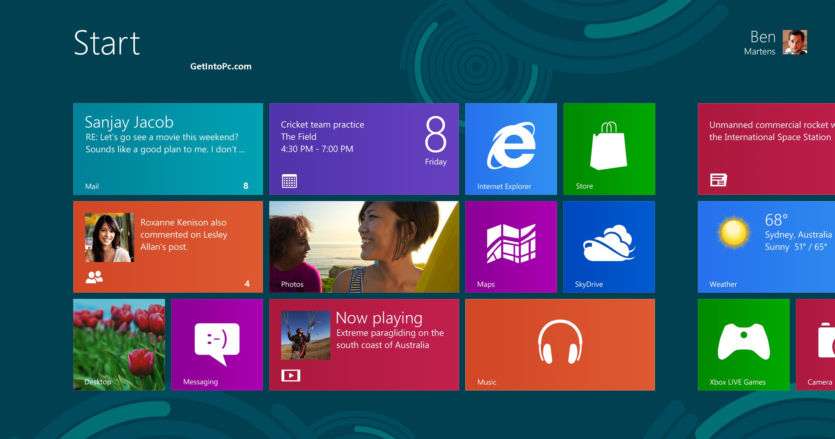 Windows 8 free download setup